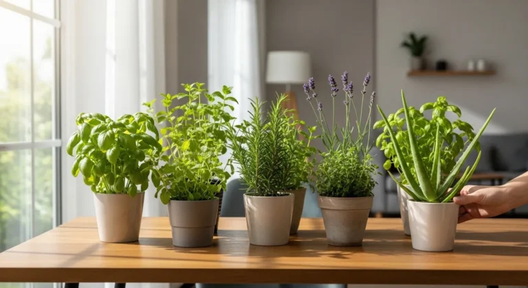 10 Herbs That Help Purify Indoor Air Naturally