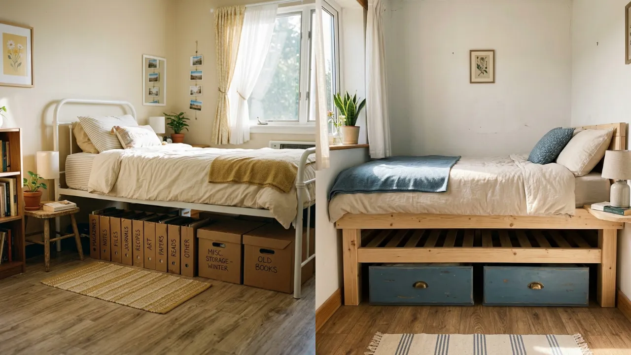 17 Under Bed Storage Ideas for Small Bedrooms to Maximize Space