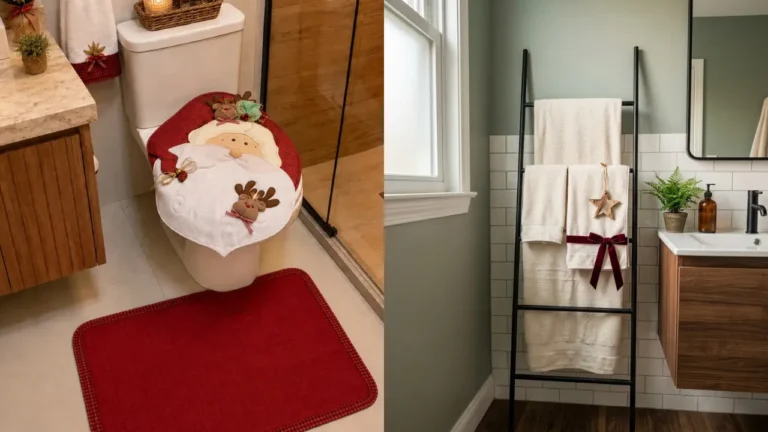 22 Bathroom Christmas Decor Ideas