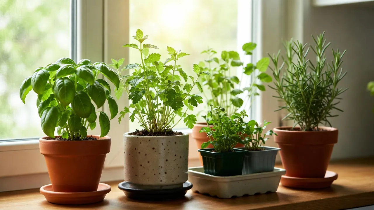 Best Containers for Indoor Herbs