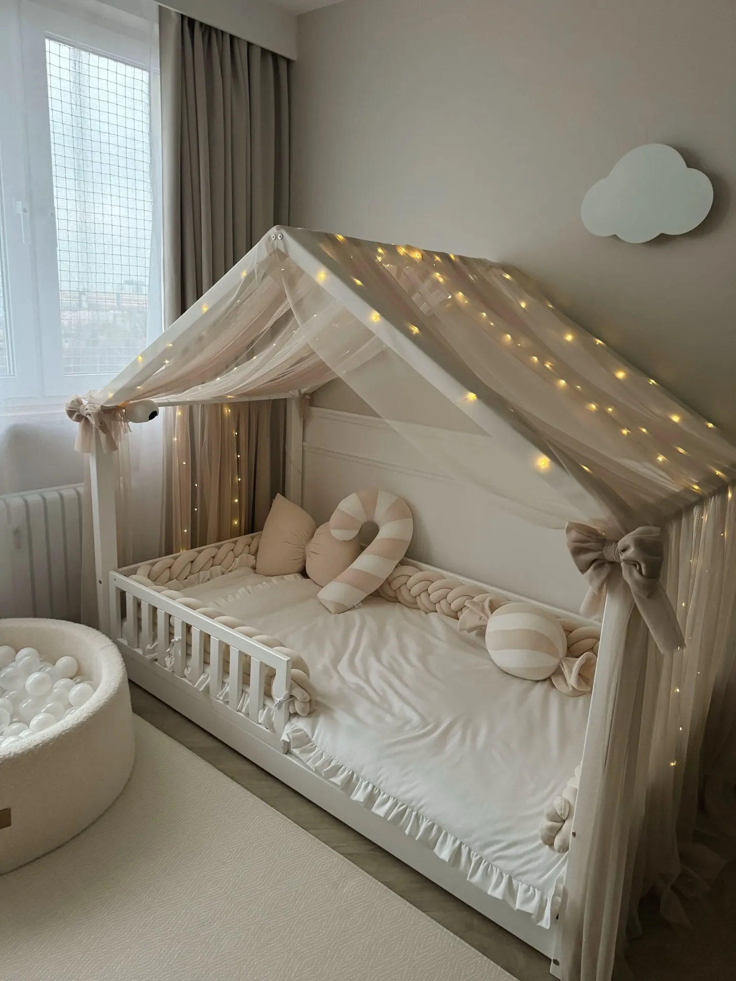 Canopy Twinkle Bed Nook