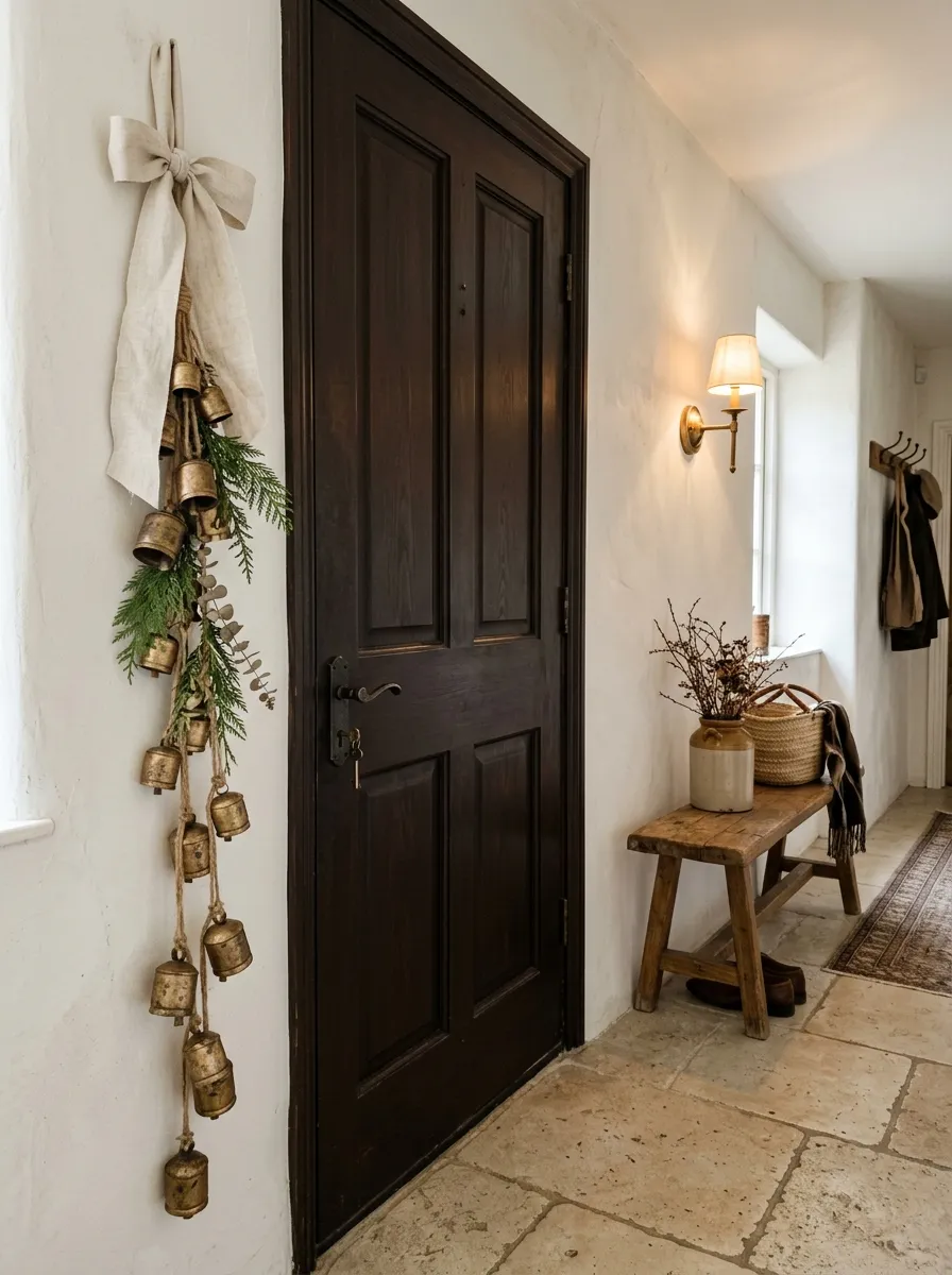 Christmas Bell Door Necklace