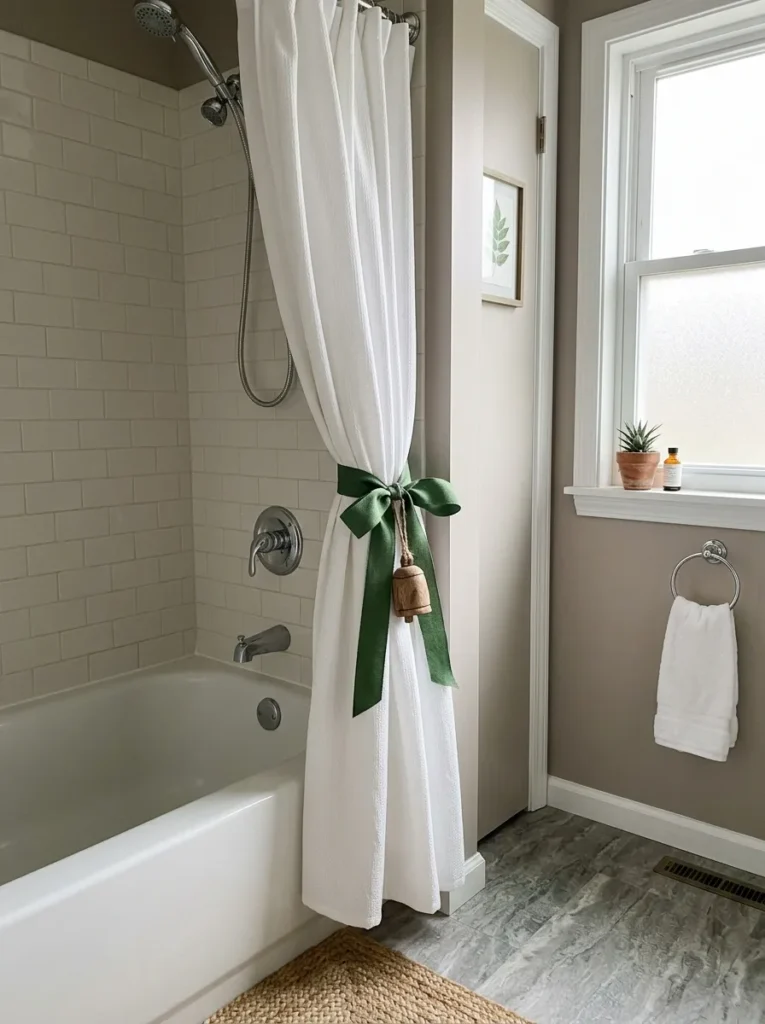 Christmas Curtain Tieback