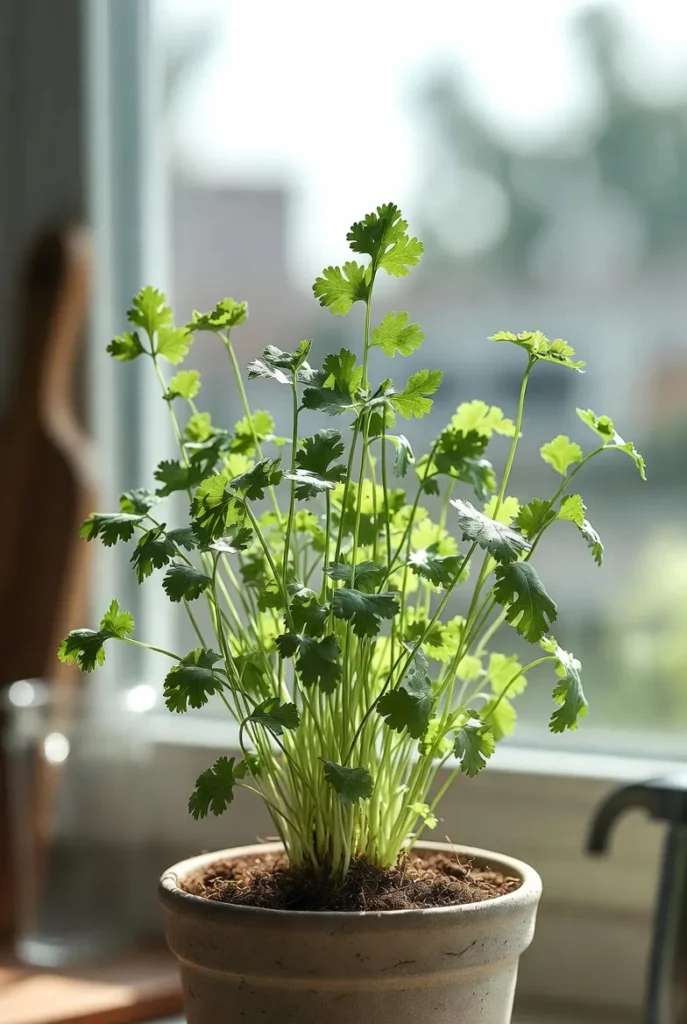 Cilantro (Coriandrum sativum)