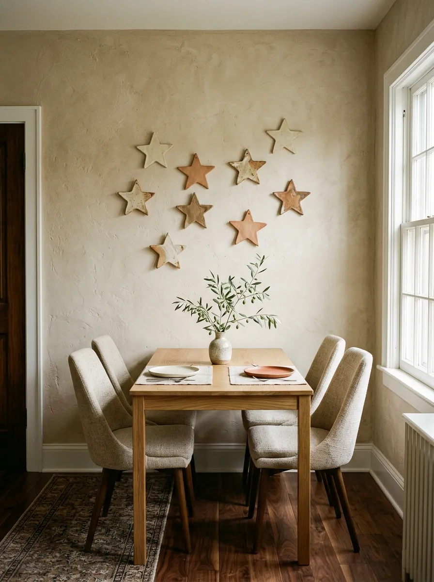 Clay Star Wall Grid