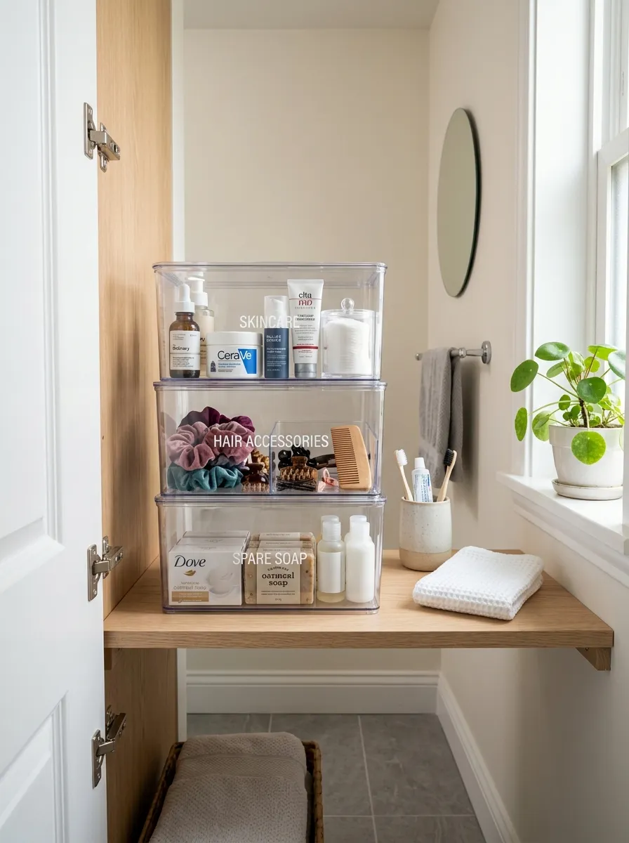 Clear Bin Daily Essentials