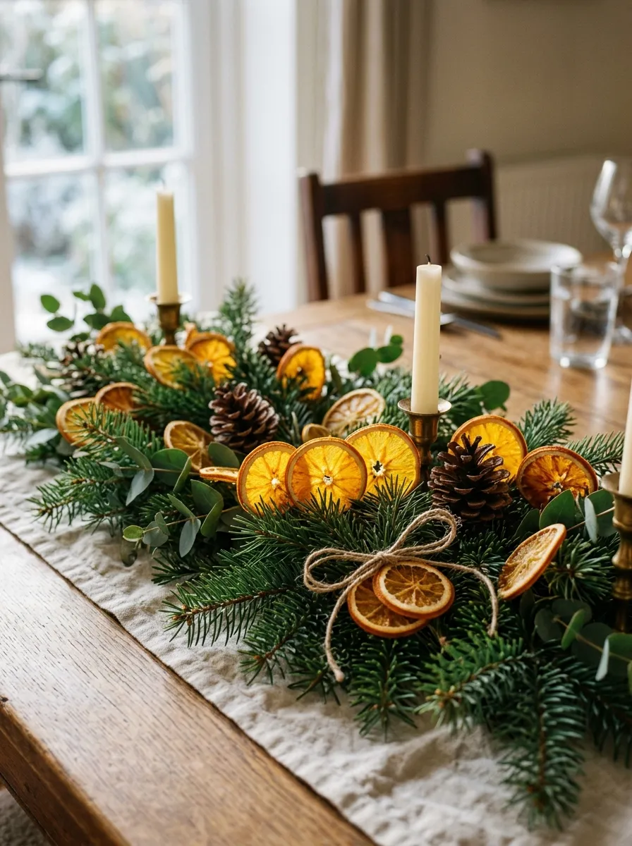 Dried Orange Christmas Decor