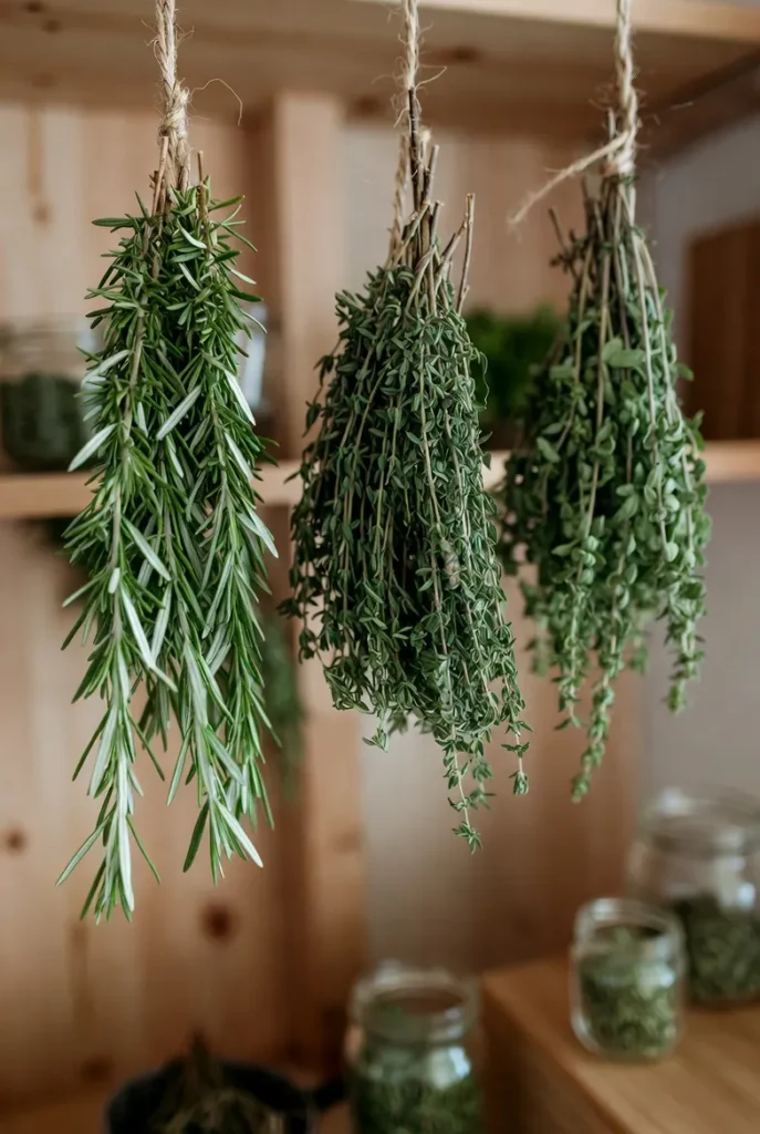 Dry Herbs for Long-Term Storage