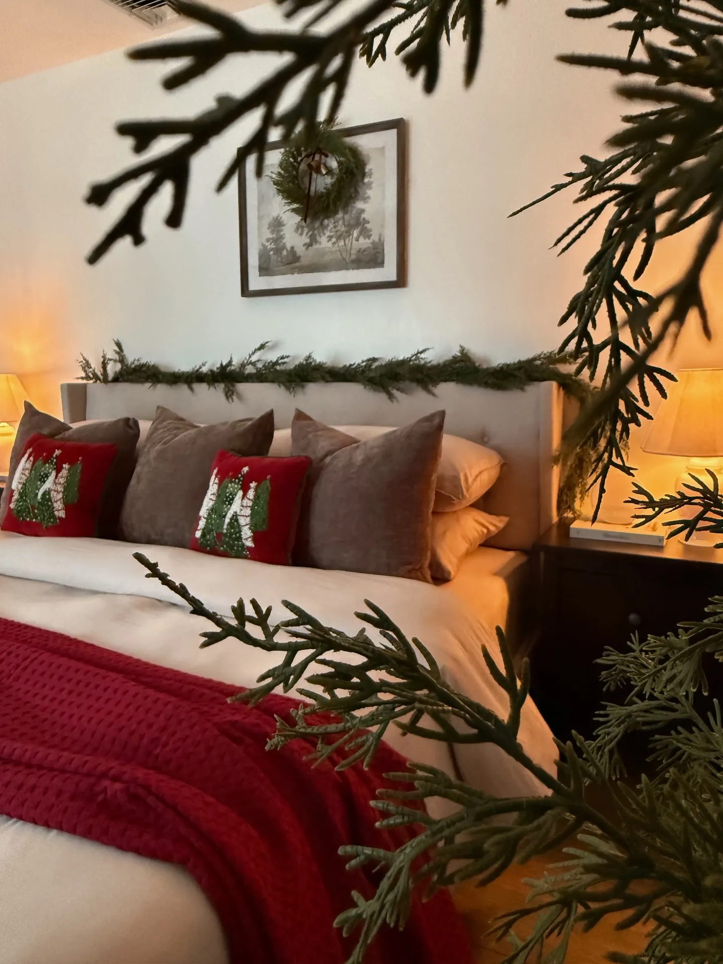 Evergreen Framed Headboard
