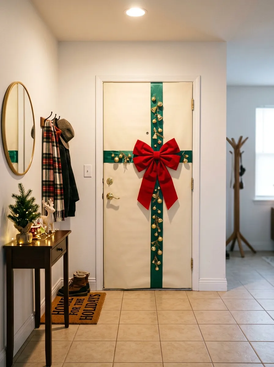 Giant Christmas Gift Door