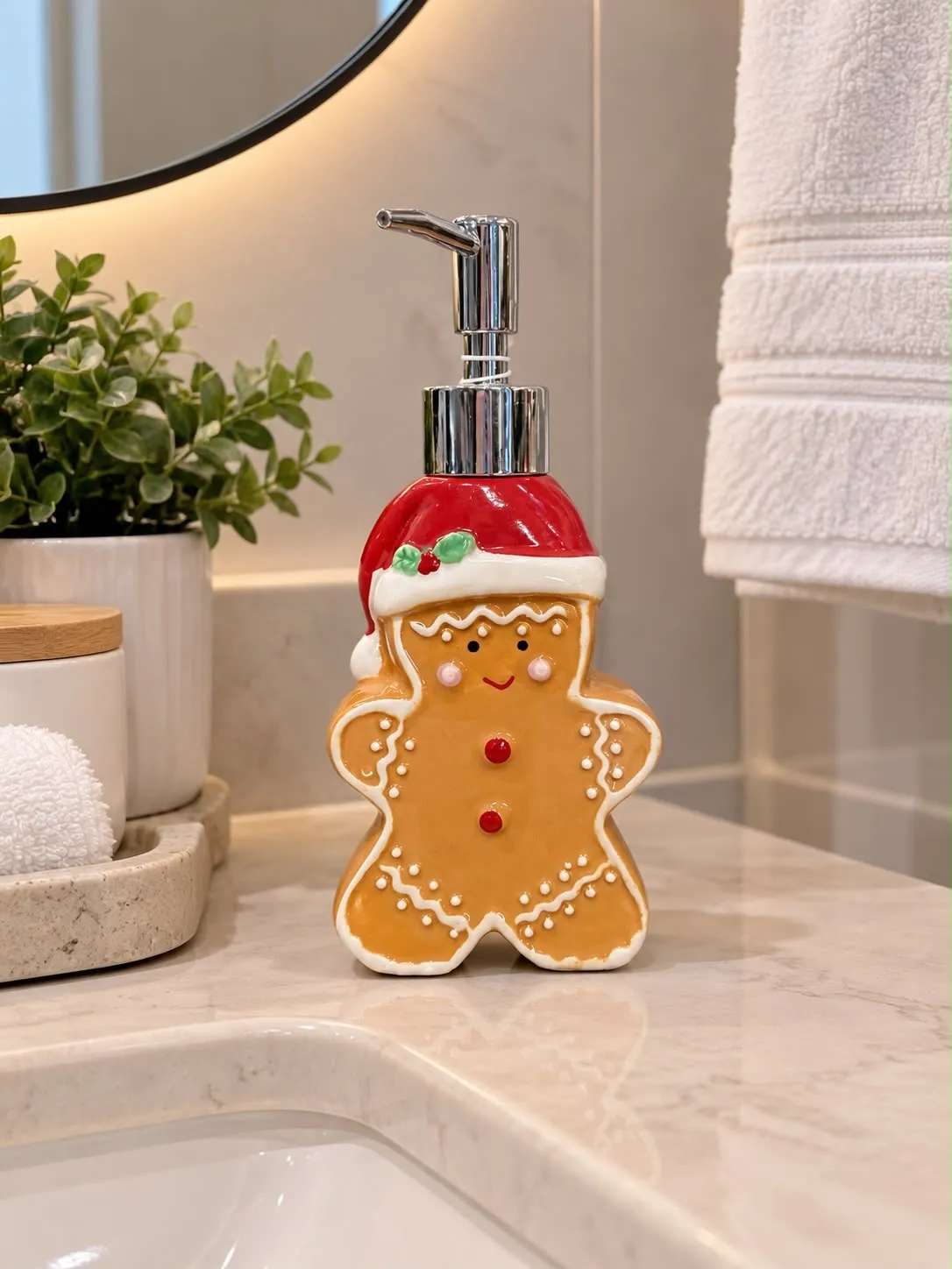 Gingerbread Soap Station