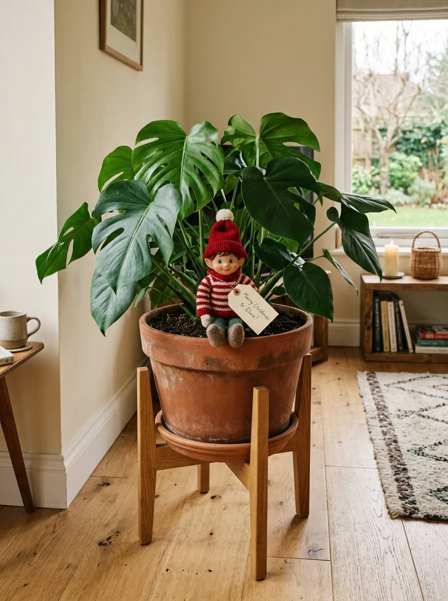 Hiding Among the Houseplants