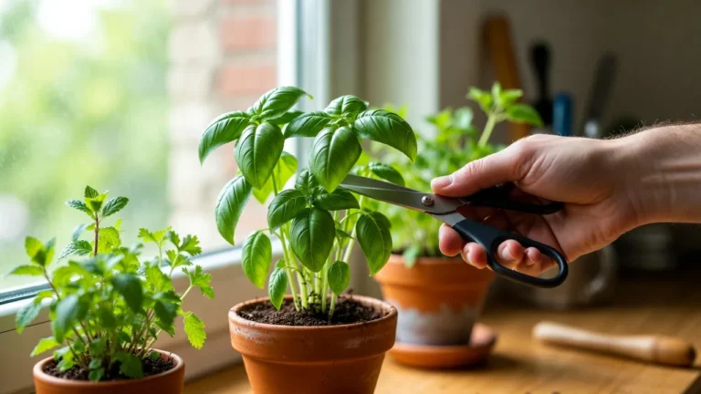 How to Harvest Indoor Herbs Without Killing the Plant