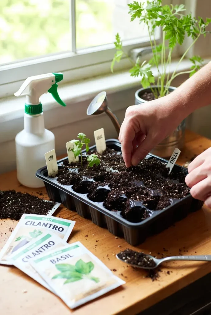 How to Start Herbs from Seeds Indoors