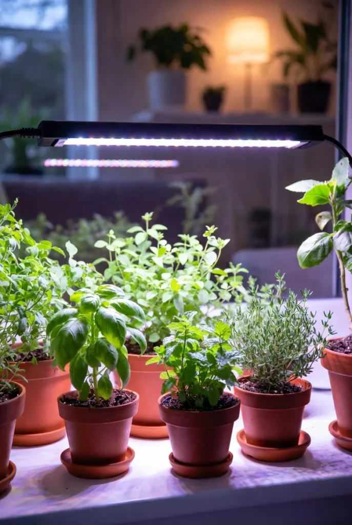 Indoor Grow Light Setup