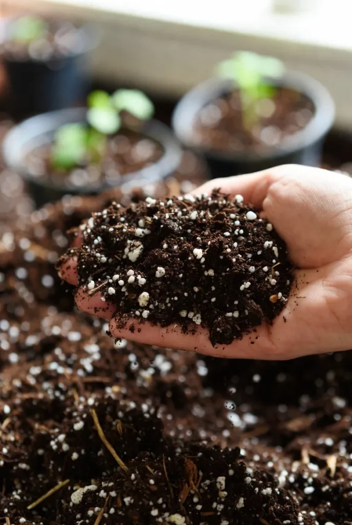 Choose Well-Draining Potting Soil