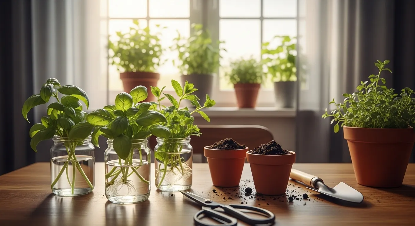 Indoor Herb Propagation