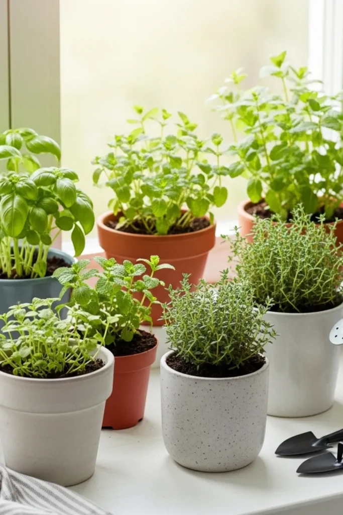 Indoor Herb Setup After Propagation