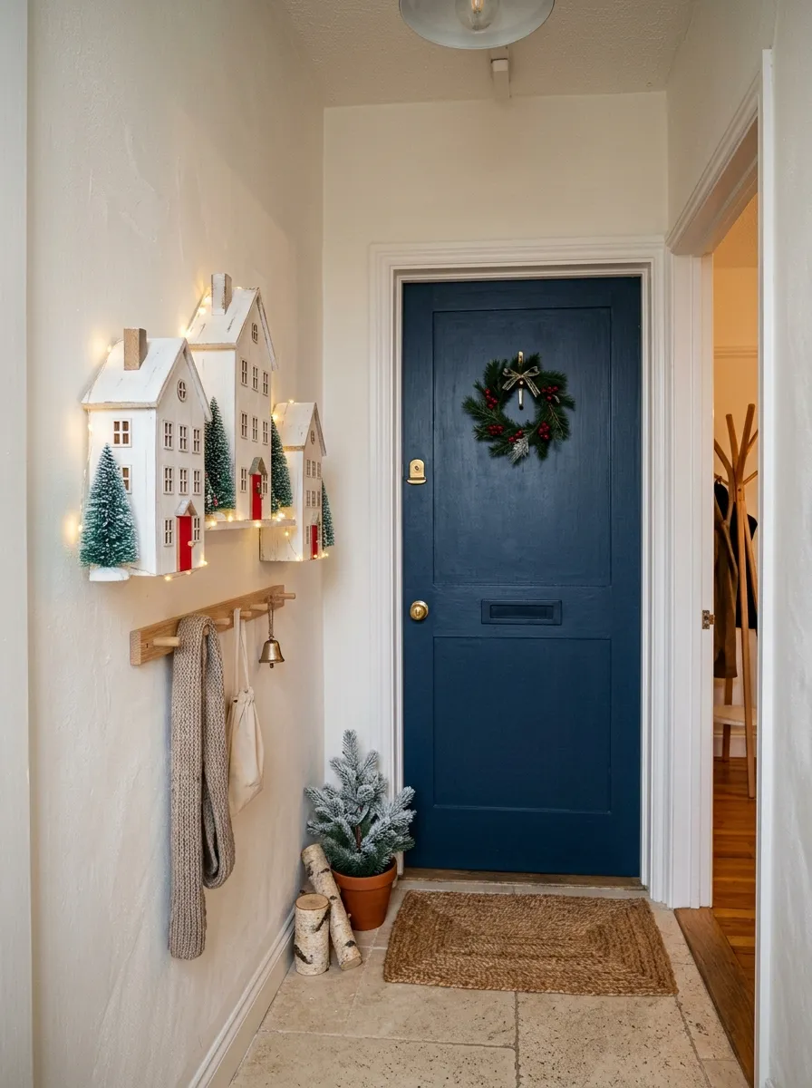 Mini Village Door Scene