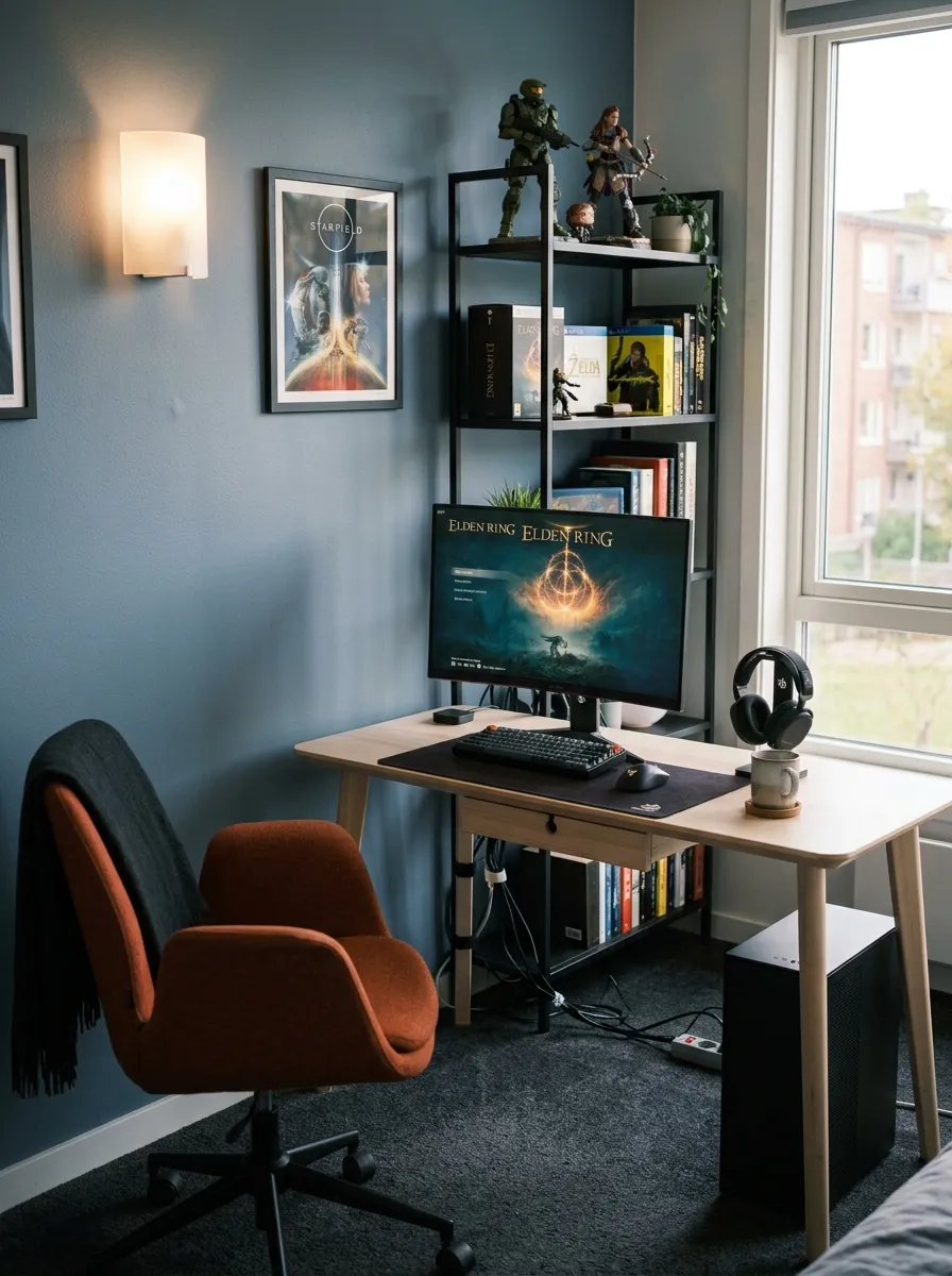 Narrow Console Tower Setup