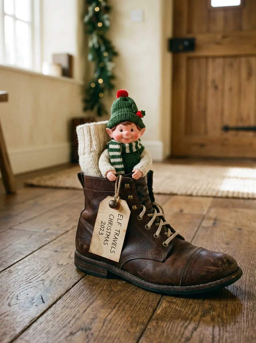 One Boot, One Tiny Traveler