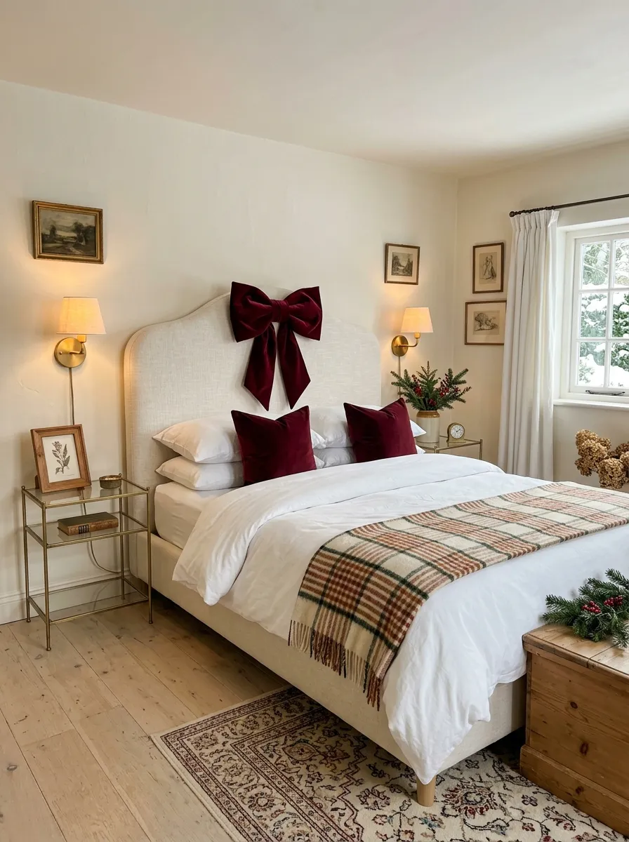 Oversized Bow Headboard
