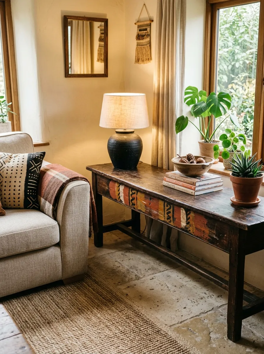 Painted Furniture Side Stripe