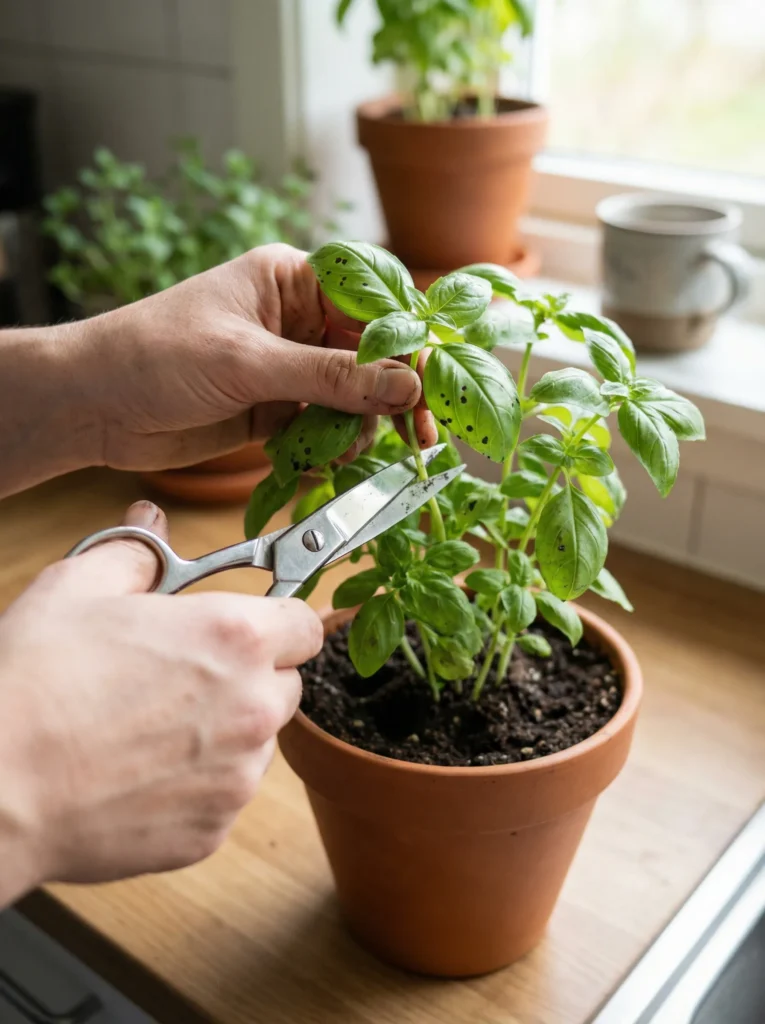 Pruning Infected Leaves