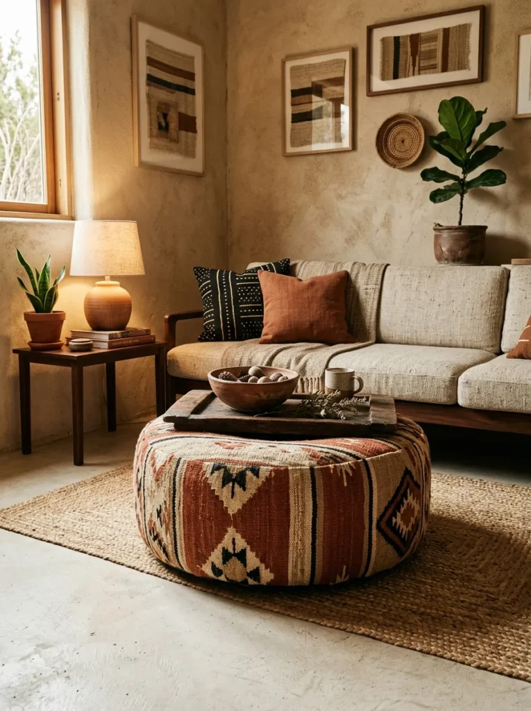 Reworked Tire Ottoman