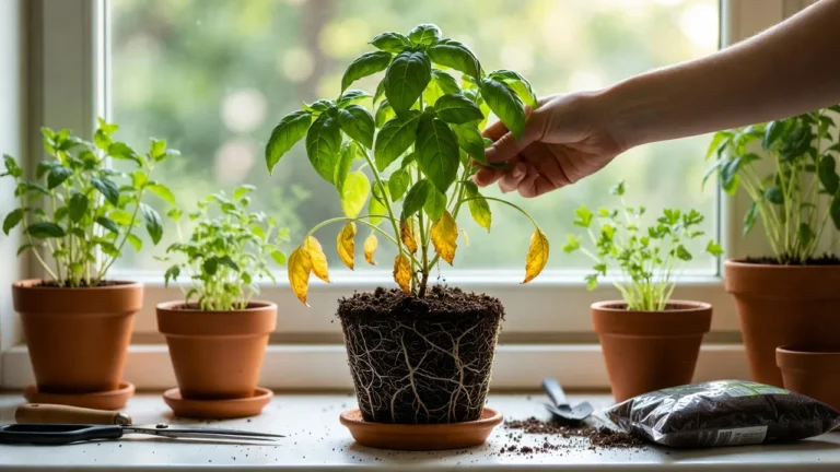 Root Rot in Indoor Herbs