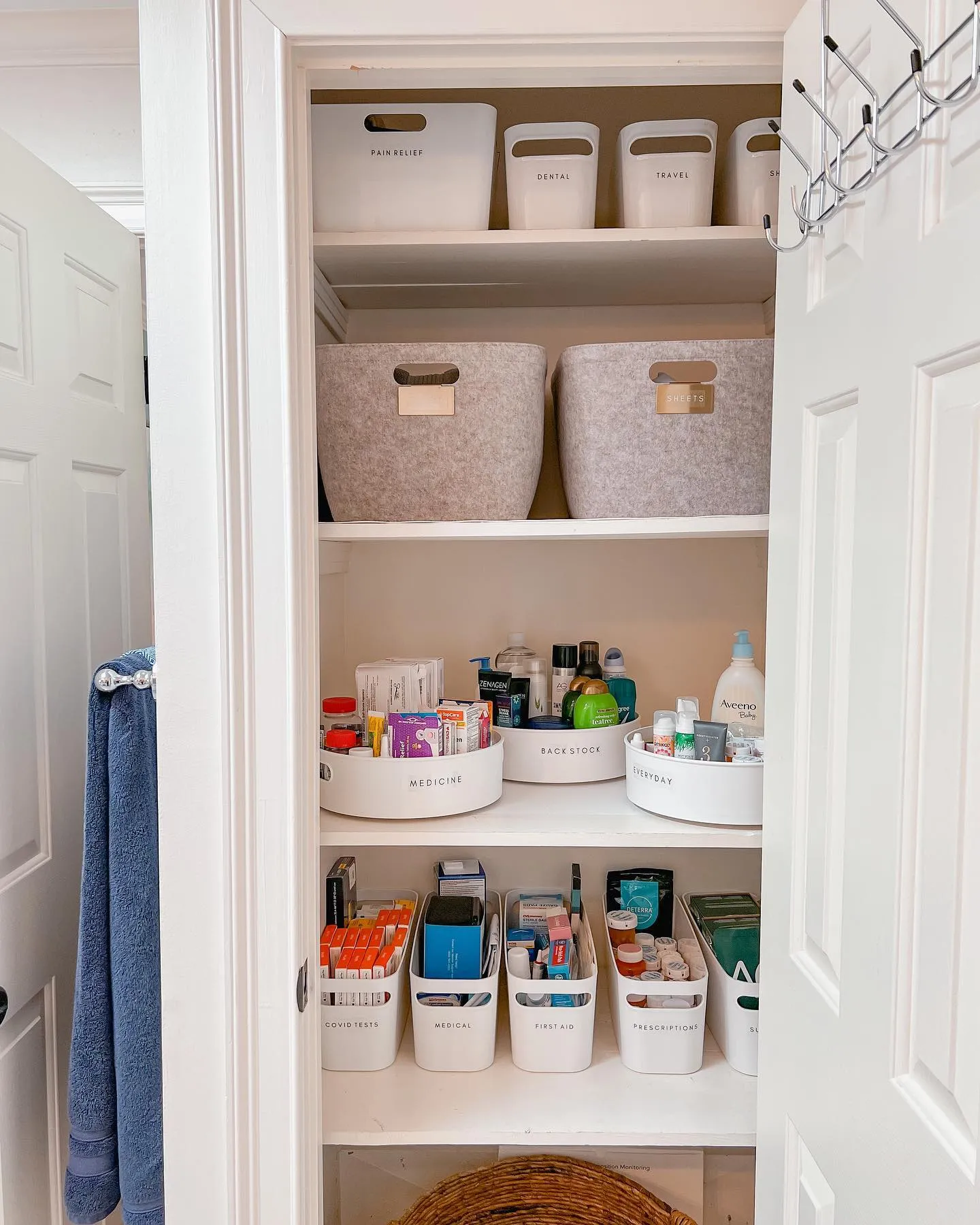 Rotating Bathroom Product Trays