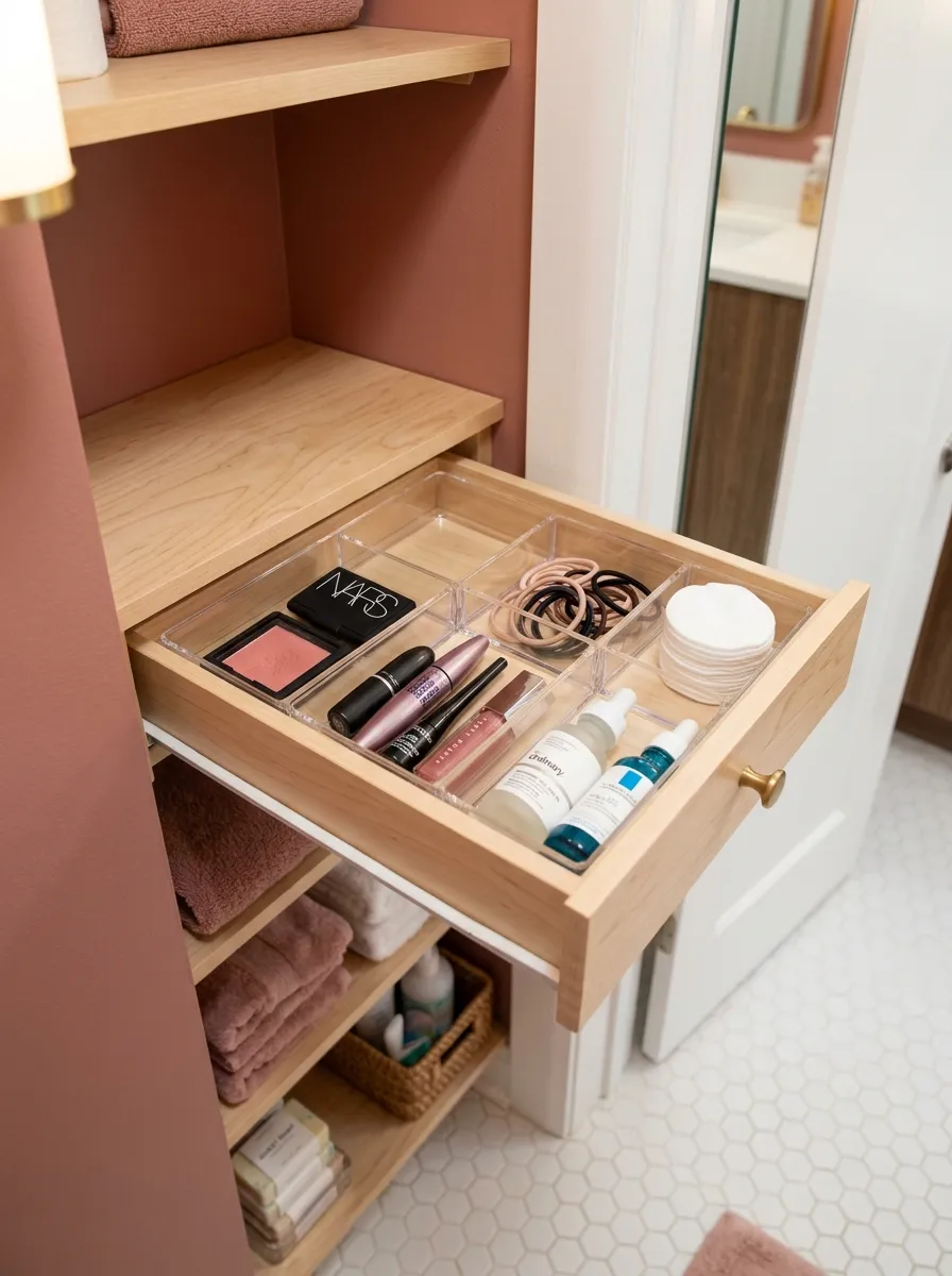 Small Drawer Makeup Organizer