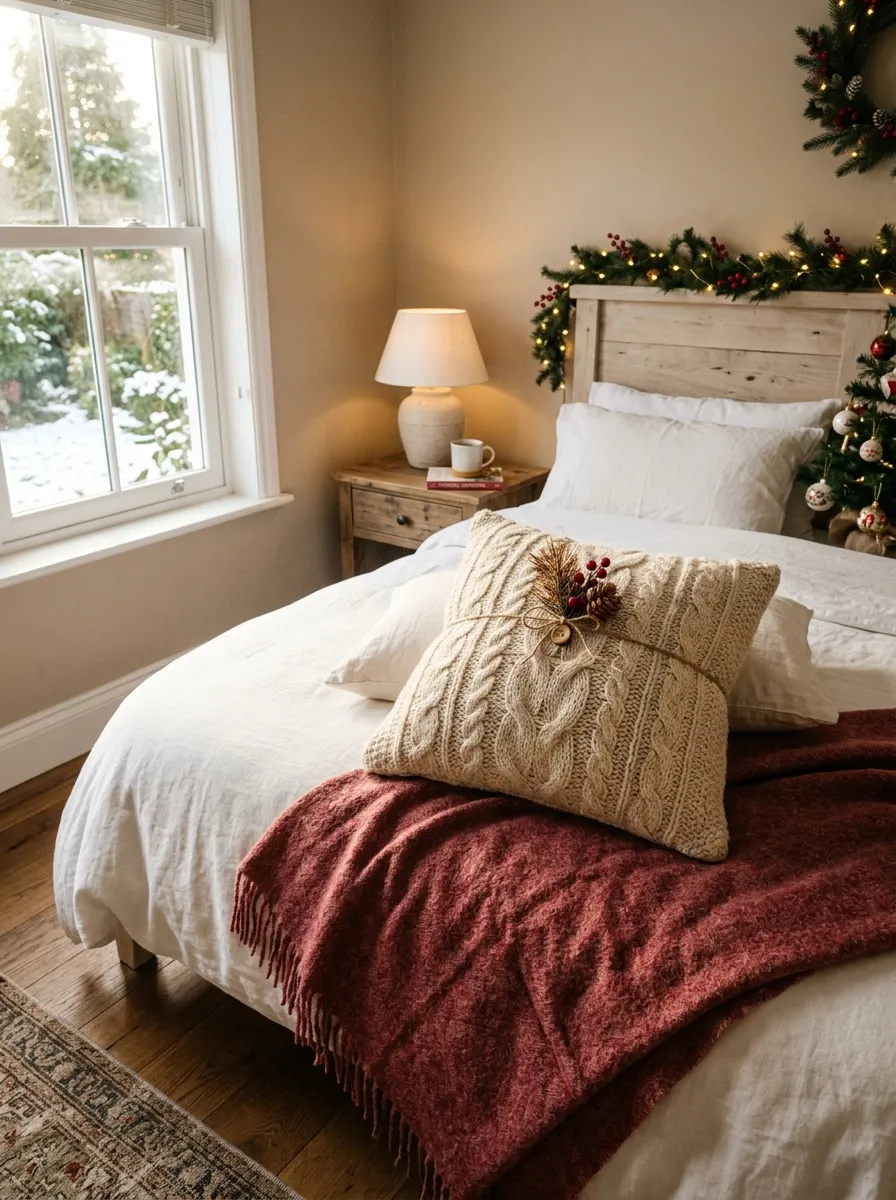 Sweater Pillow Christmas Cover
