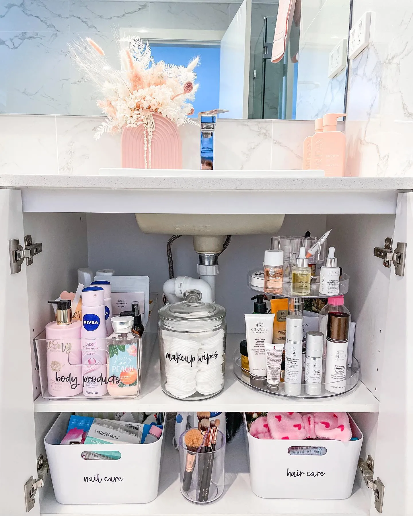 Under Sink Bathroom Organizer