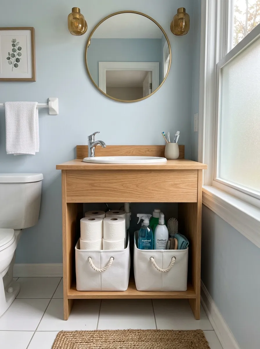 Under Sink Closet Bins
