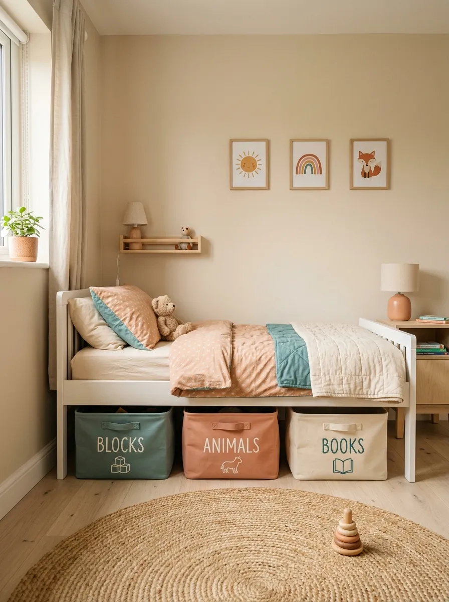 Underbed Storage for Kids Toys