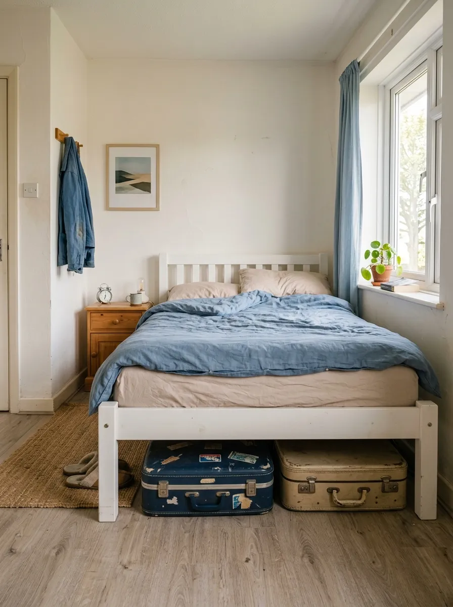 Underbed Suitcase Storage