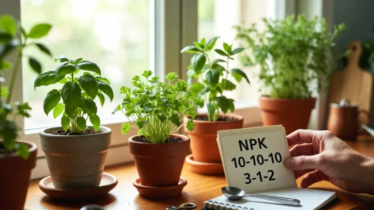 Understanding NPK for Indoor Herbs