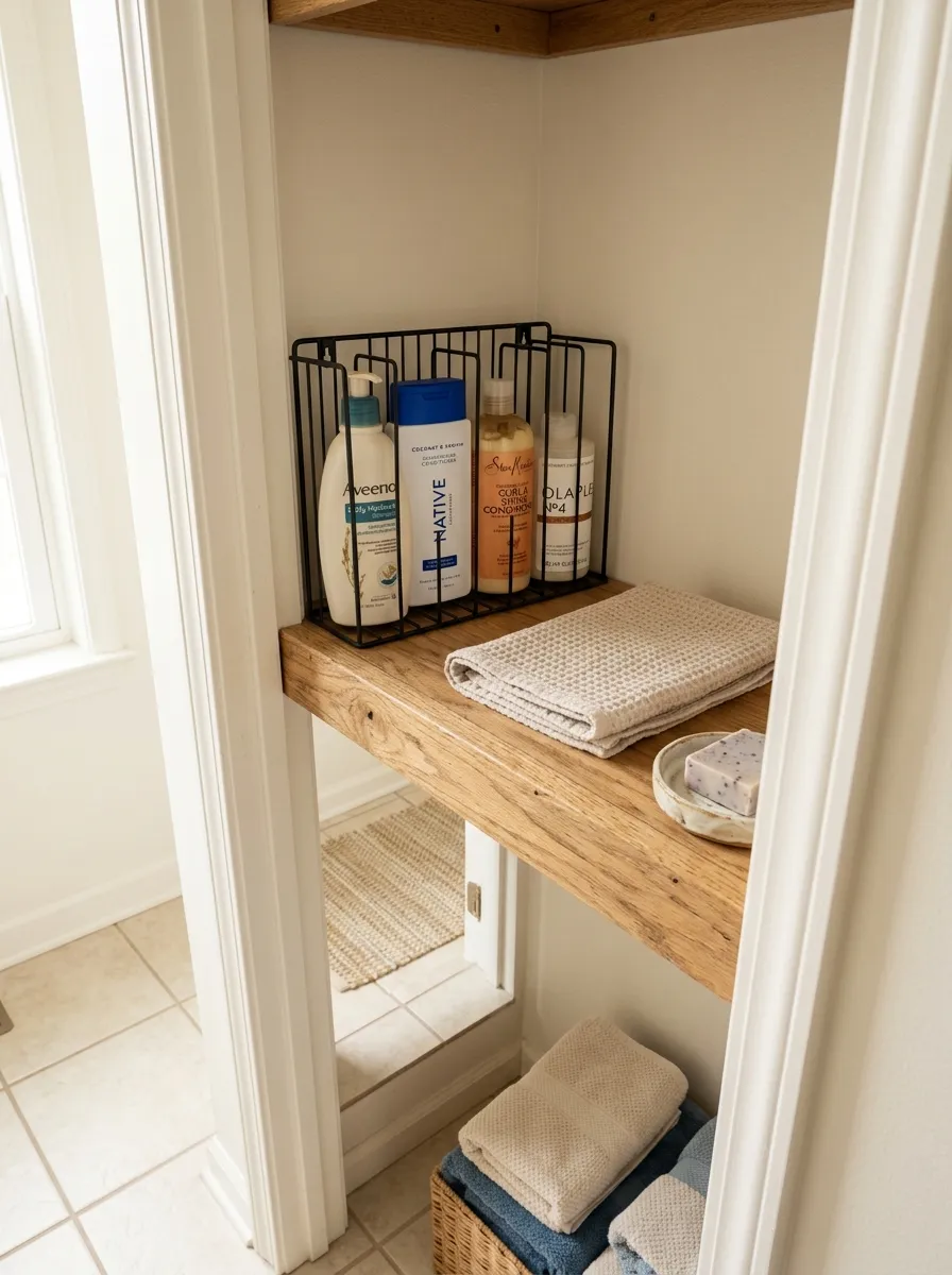 Vertical Bottle File Rack