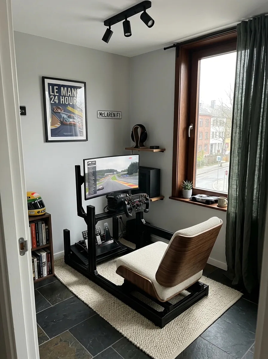 Window Corner Racing Setup