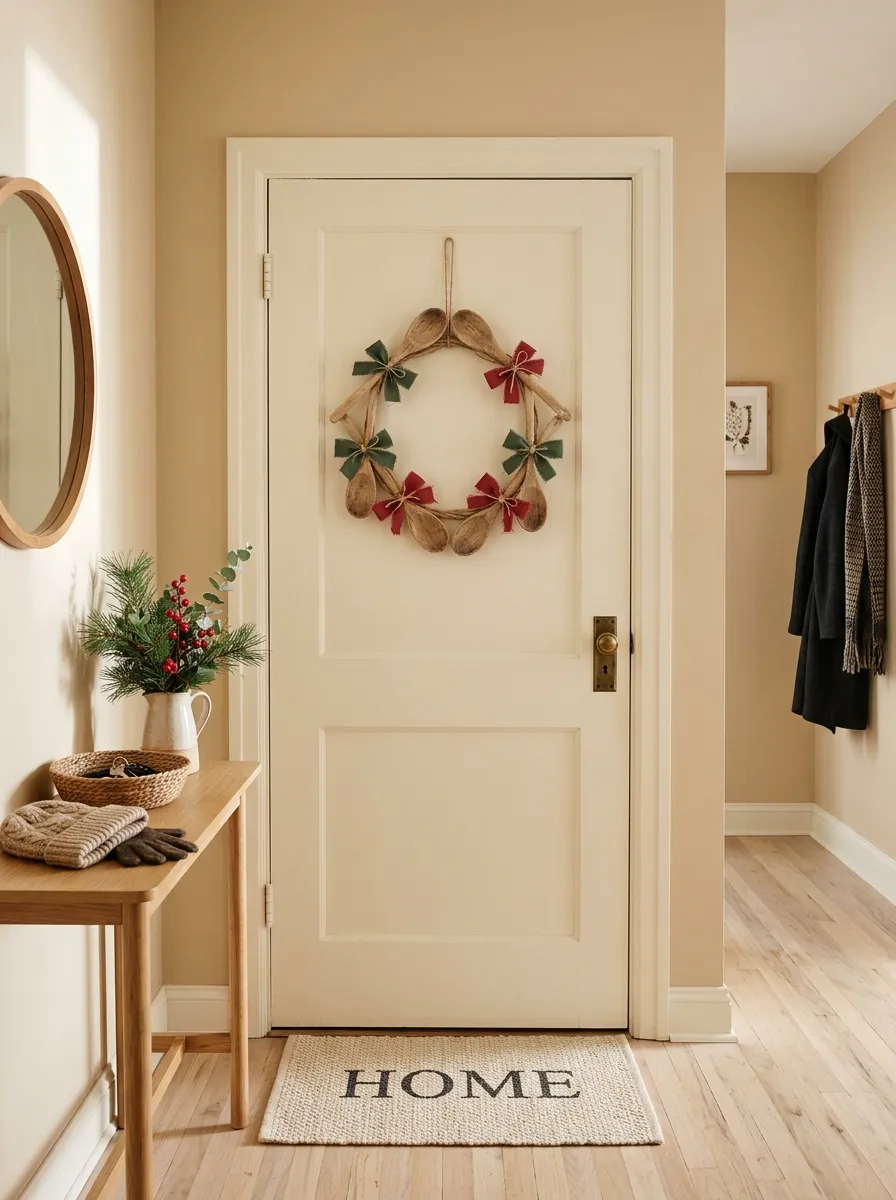 Wooden Spoon Wreath