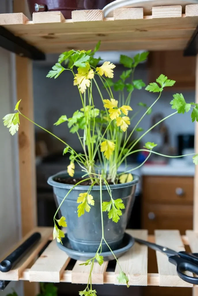 Yellow Leaves After Harvesting