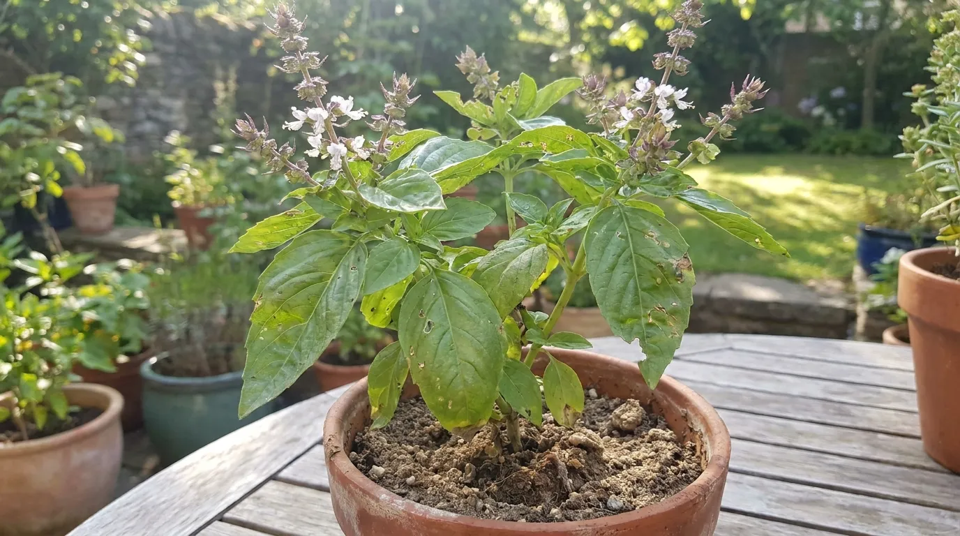 basil bolting