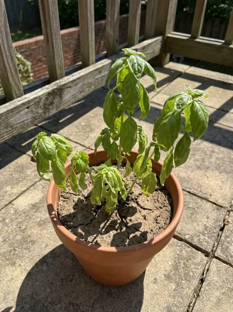 basil heat stress