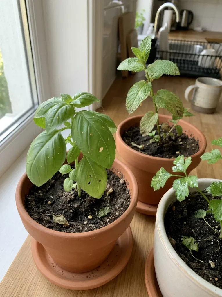 Herb Pests Symptoms