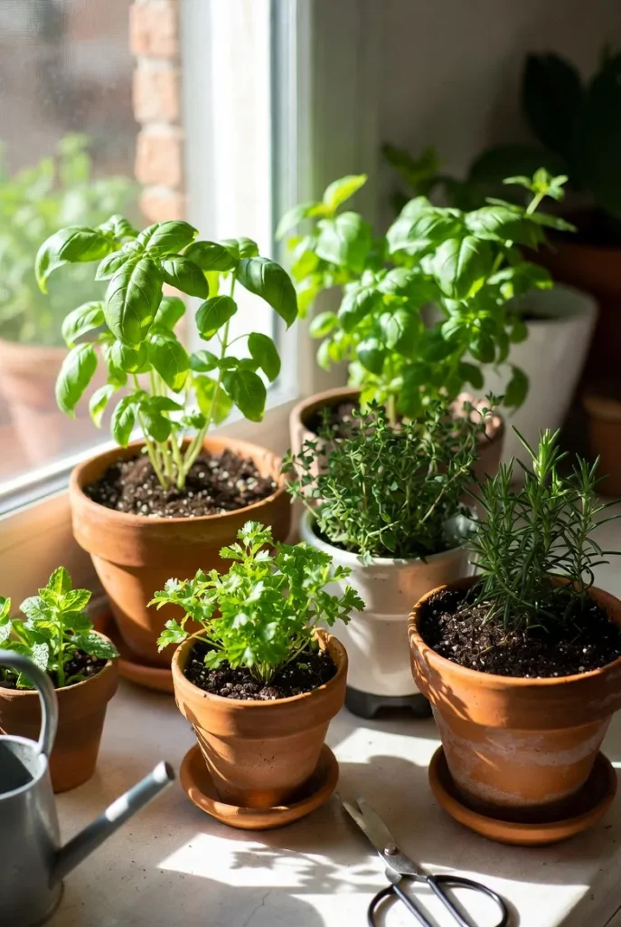 Indoor Herb Garden Environment